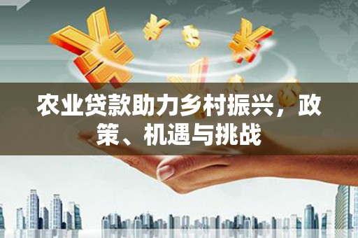 曾都农业贷款助力乡村振兴，政策、机遇与挑战