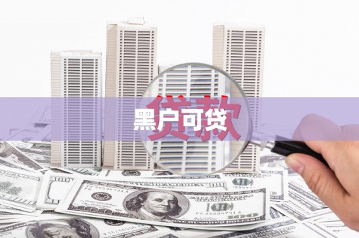 洋县黑户可贷