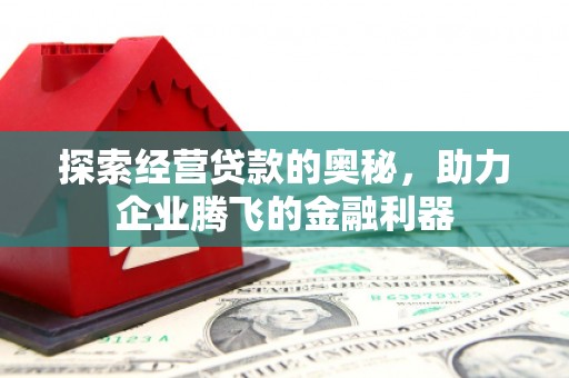 尚义探索经营贷款的奥秘，助力企业腾飞的金融利器