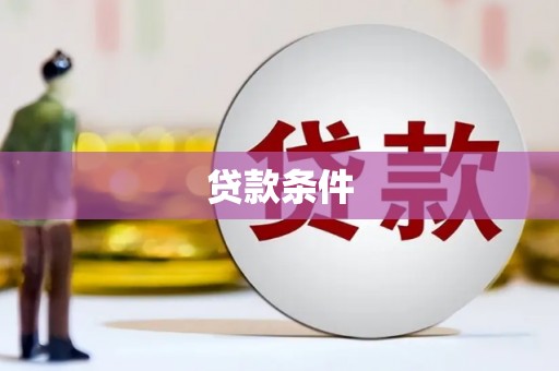 成县贷款条件