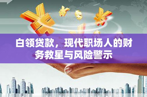 秦淮白领贷款，现代职场人的财务救星与风险警示