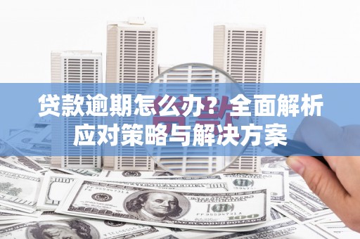 汐止贷款逾期怎么办？全面解析应对策略与解决方案
