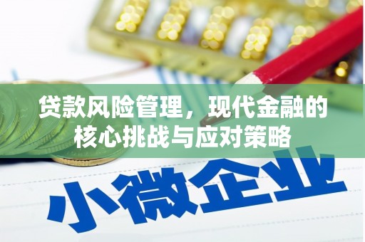 川汇贷款风险管理，现代金融的核心挑战与应对策略