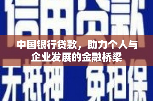 绥滨中国银行贷款，助力个人与企业发展的金融桥梁