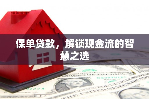 港闸保单贷款，解锁现金流的智慧之选