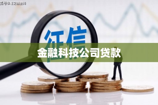 元朗金融科技公司贷款